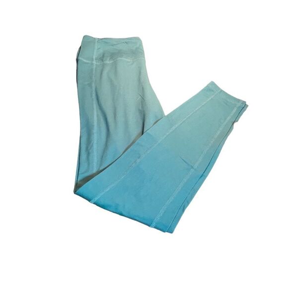Joe Fresh teal workout pants. - Picture 1 of 4